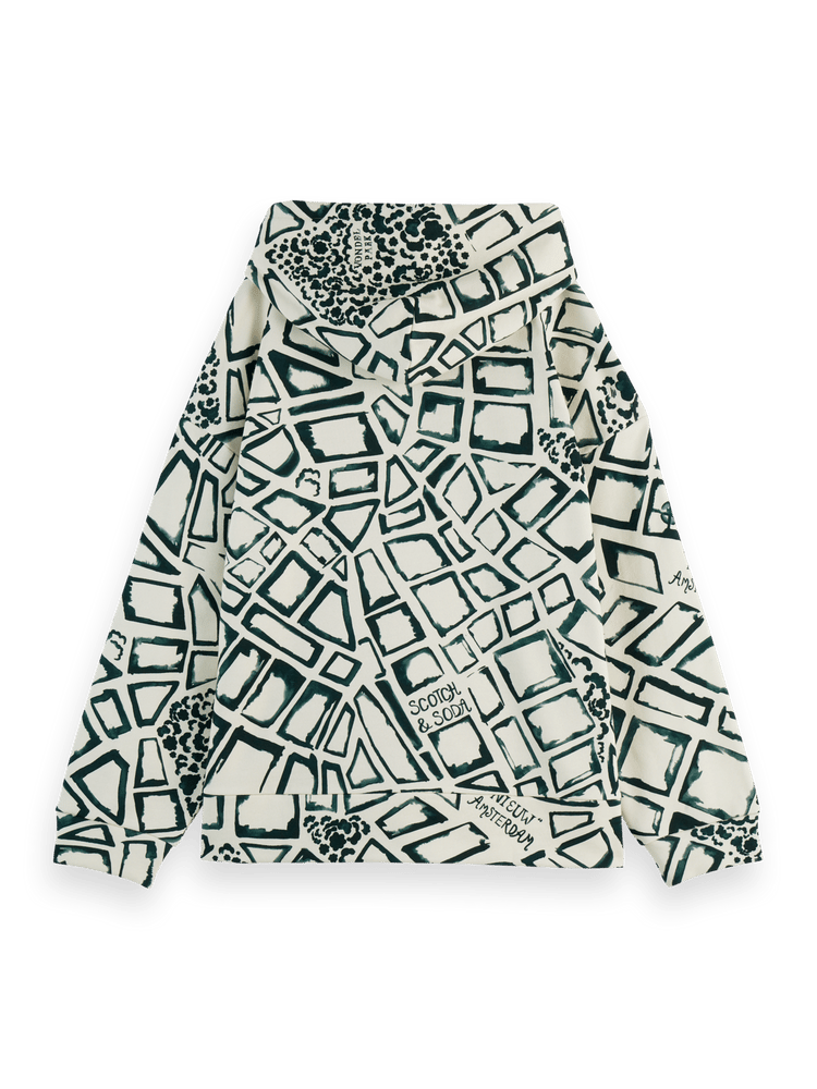All over printed hoodie