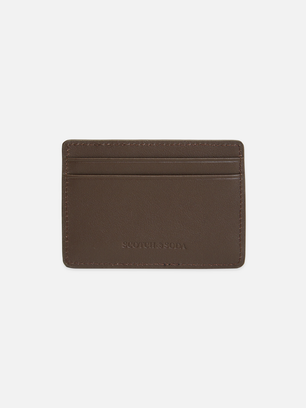 Textured Leather Slim Cardholder