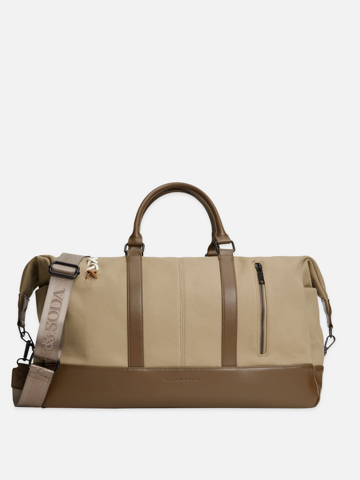 Canvas weekender bag