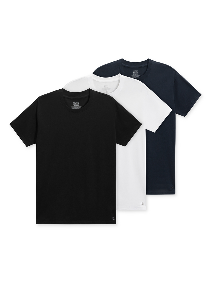 3PK MENS ULTRA SOFT CREW NECK TEE
