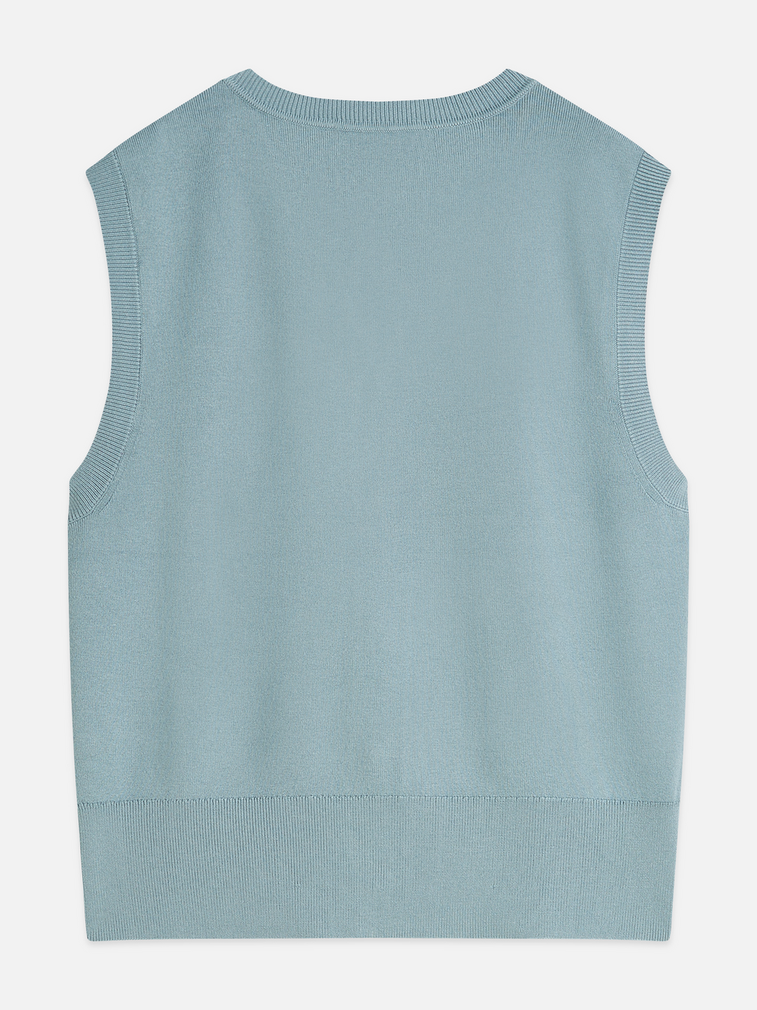 Compact knitted relaxed-fit spencer