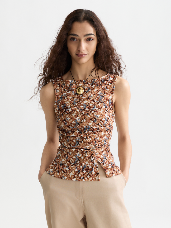 Printed textured tank