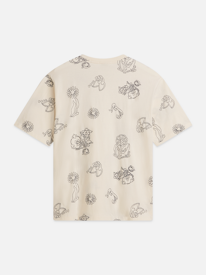 Embroidered loose-fit T-shirt