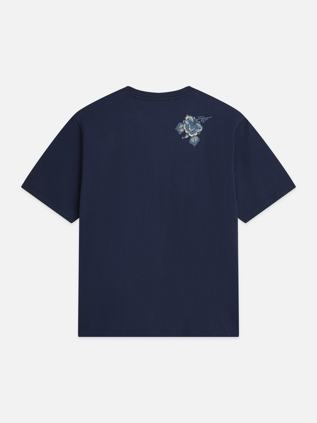 Embroidered detail loose-fit T-shirt