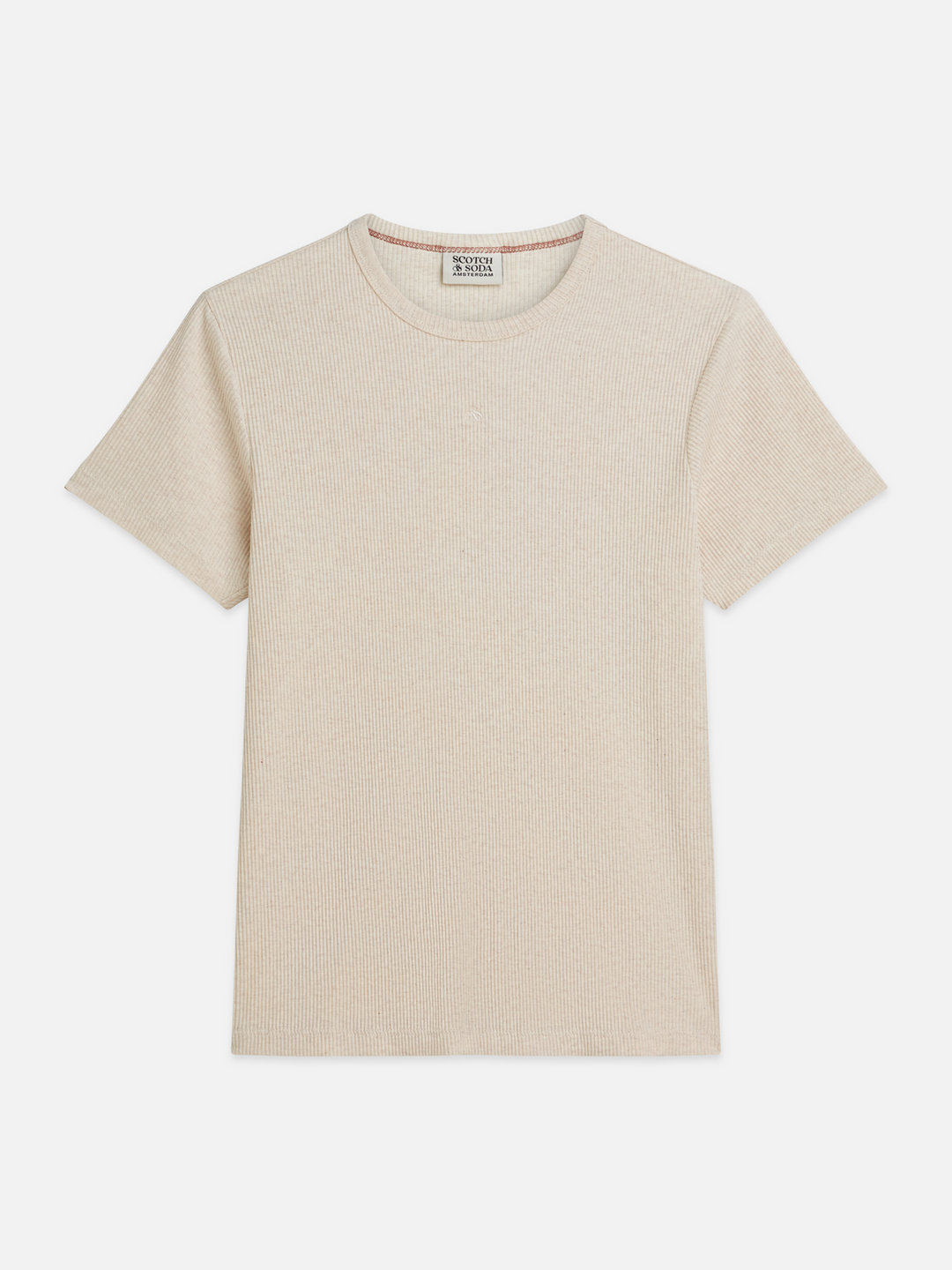 Rib regular-fit T-shirt