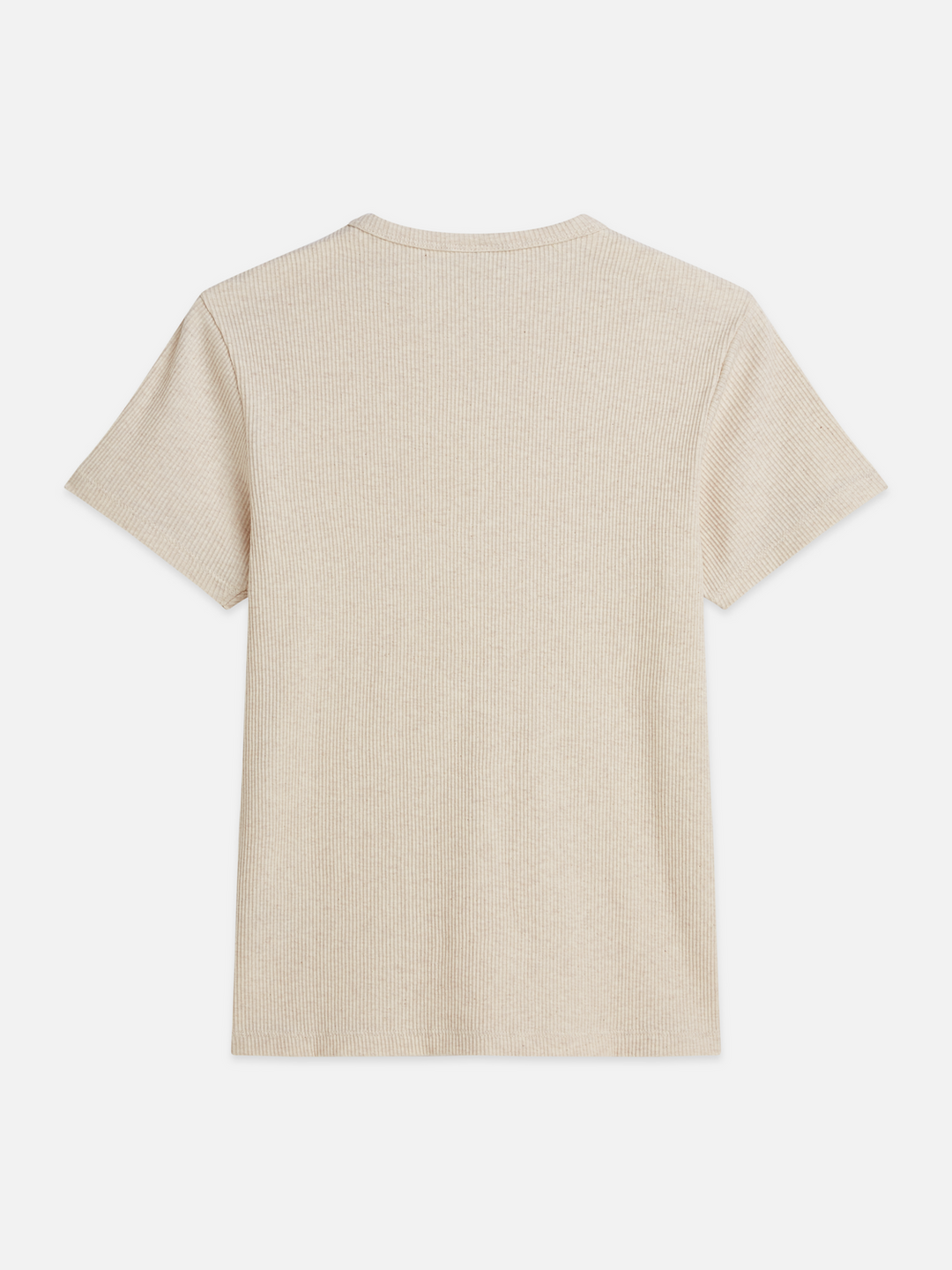 Rib regular-fit T-shirt