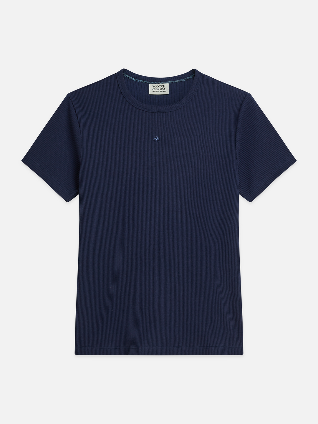 Rib regular-fit T-shirt