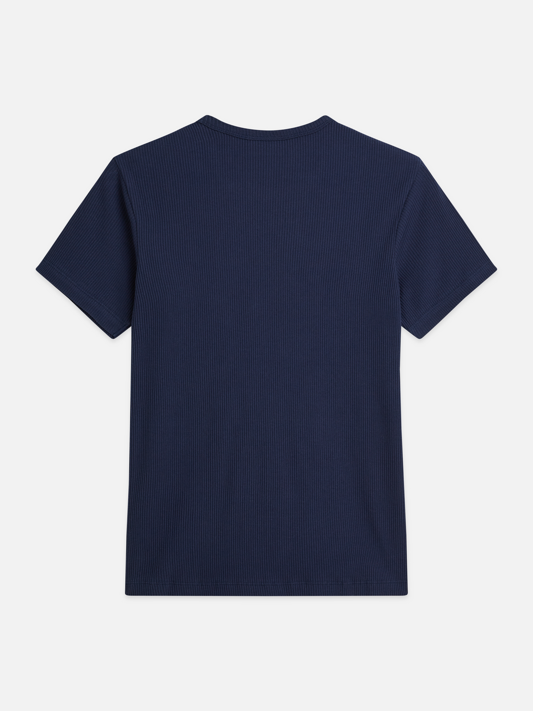 Rib regular-fit T-shirt