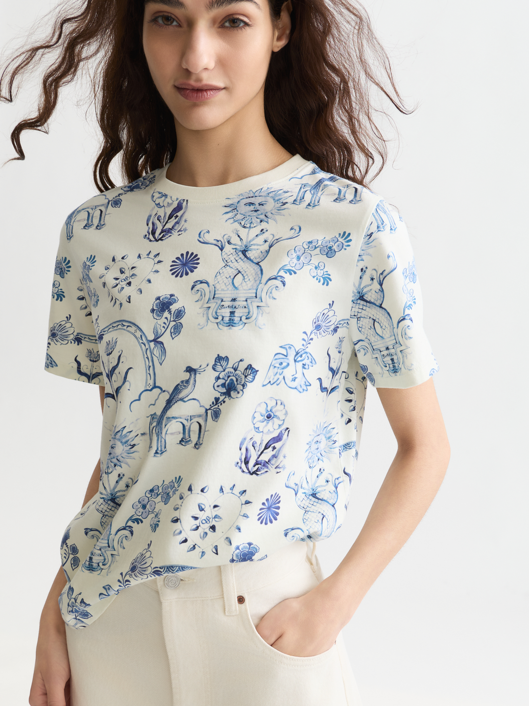 Printed regular-fit T-shirt