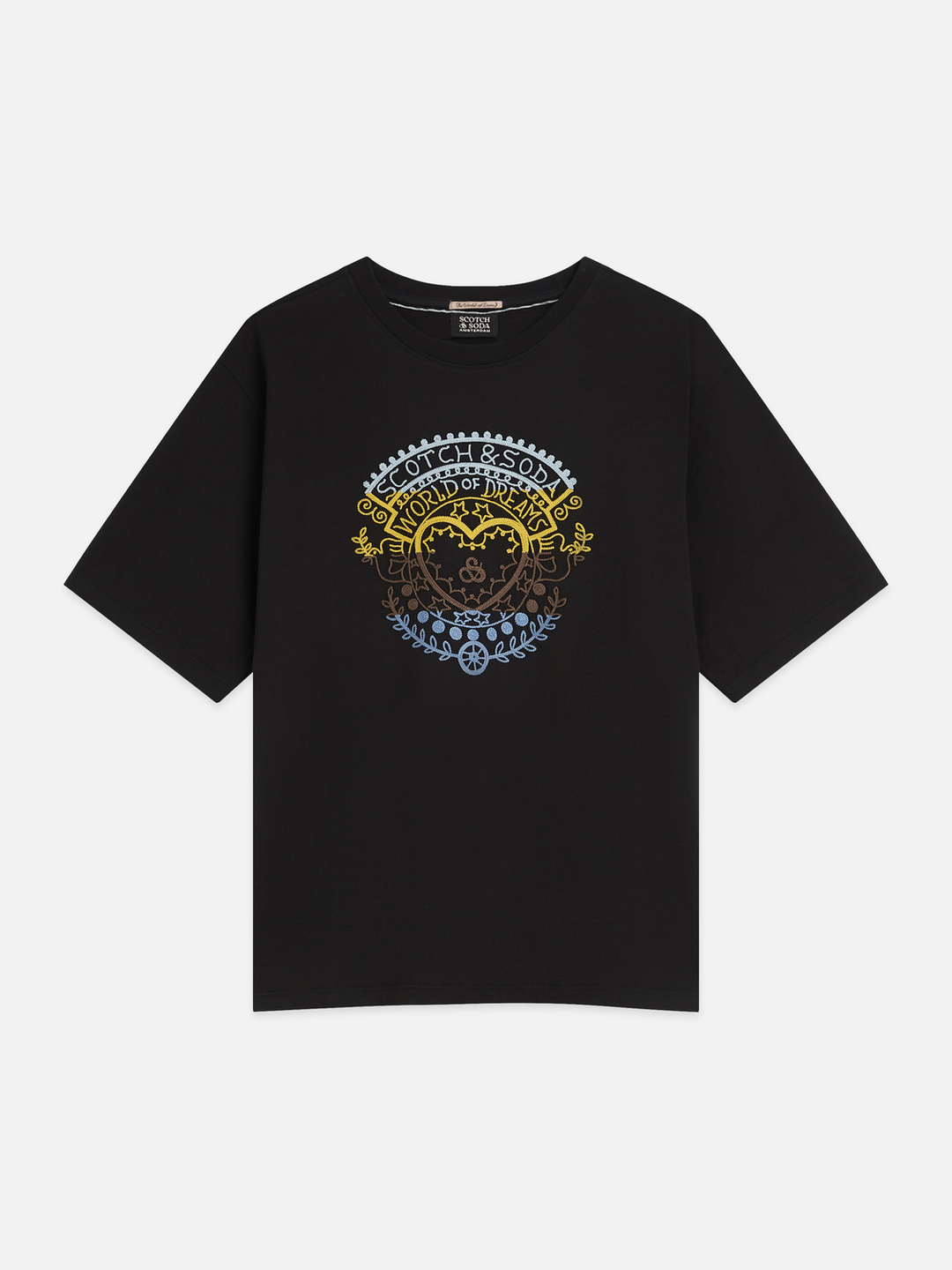 Embroidered loose-fit T-shirt