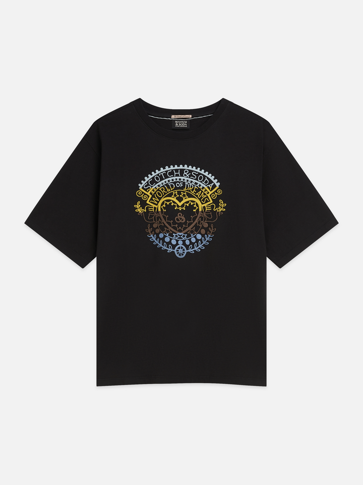 Embroidered loose-fit T-shirt