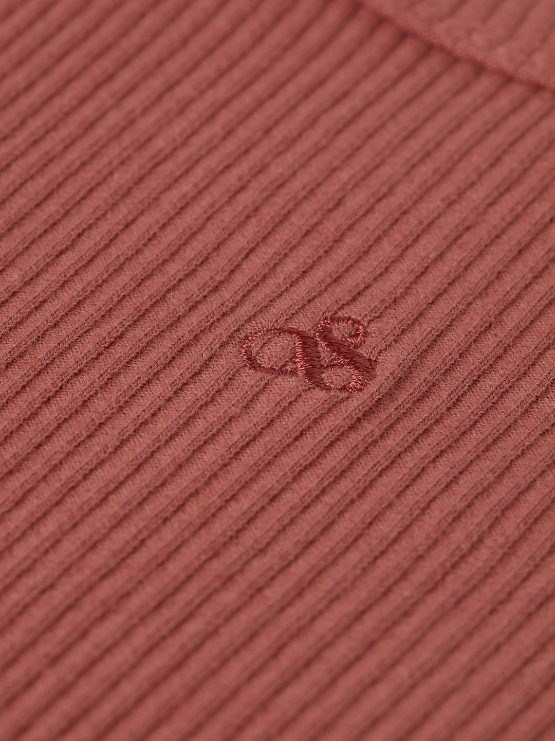 Rib regular-fit T-shirt
