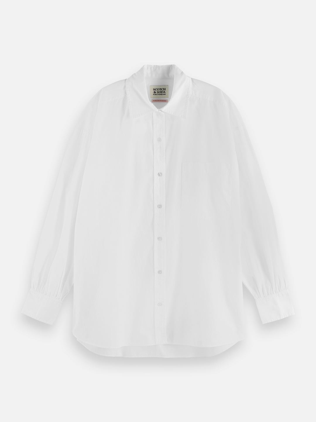 CORE Oversized-fit poplin shirt