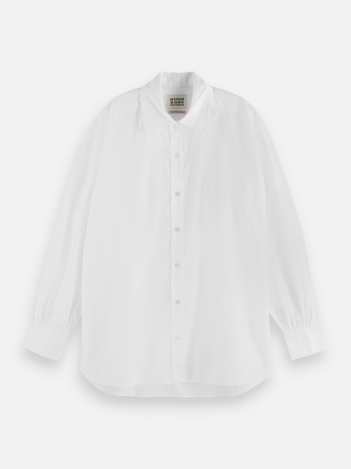 CORE Oversized-fit poplin shirt