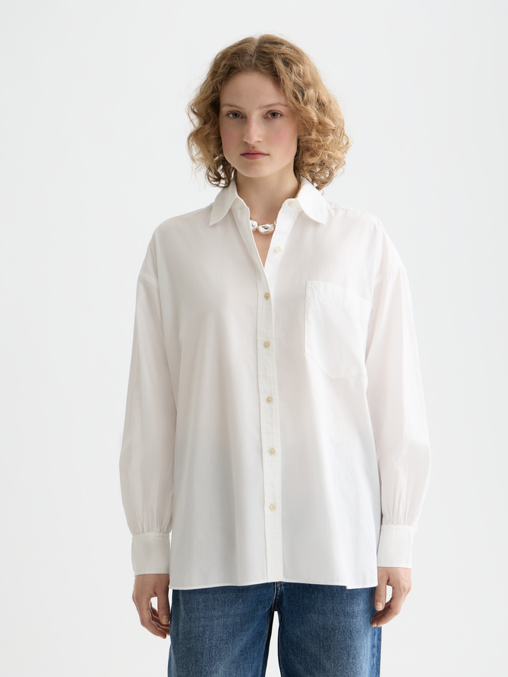 CORE Oversized-fit poplin shirt