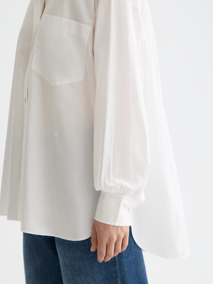 CORE Oversized-fit poplin shirt
