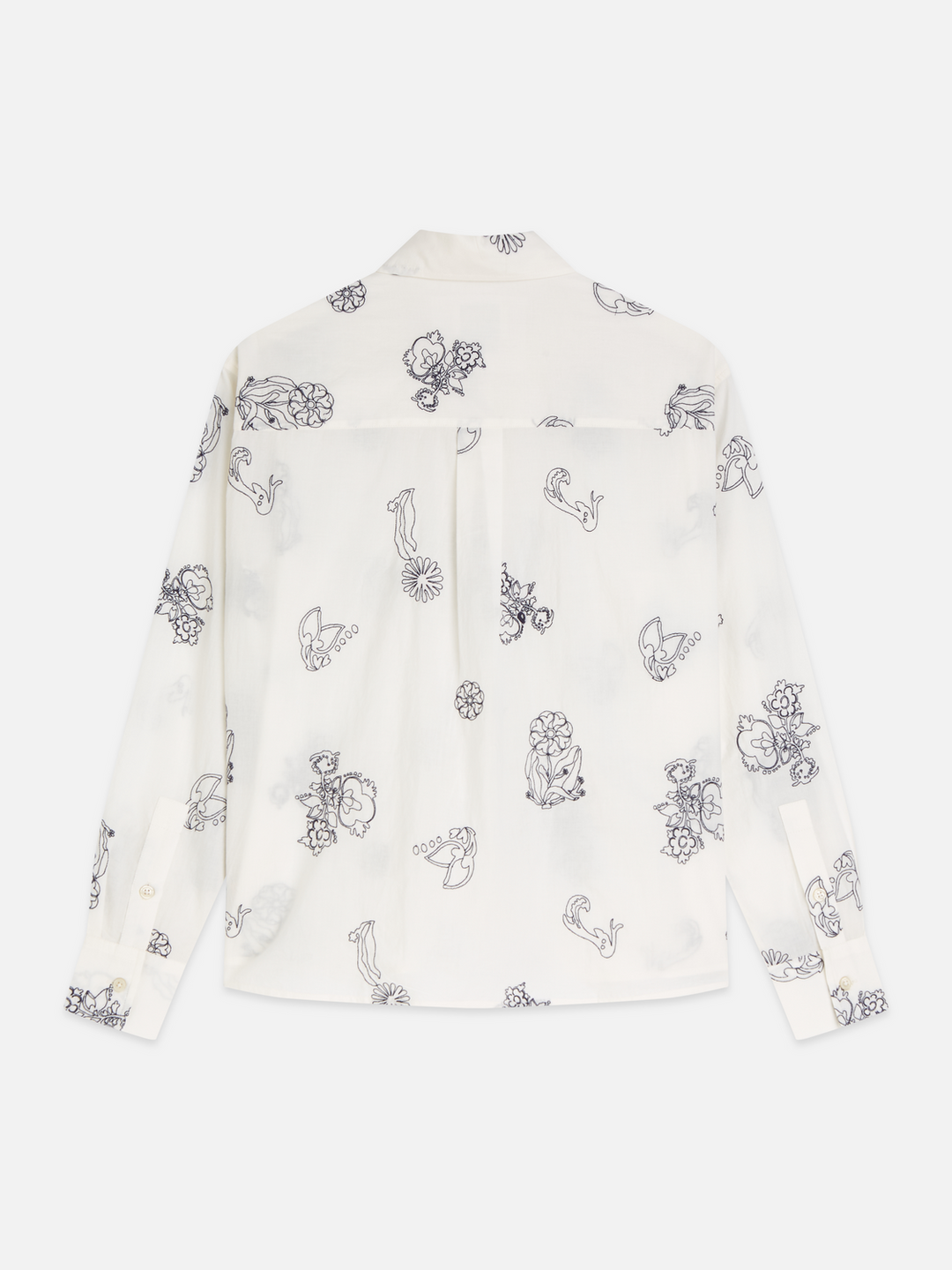 Embroidered relaxed-fit shirt