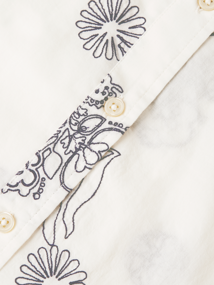 Embroidered relaxed-fit shirt