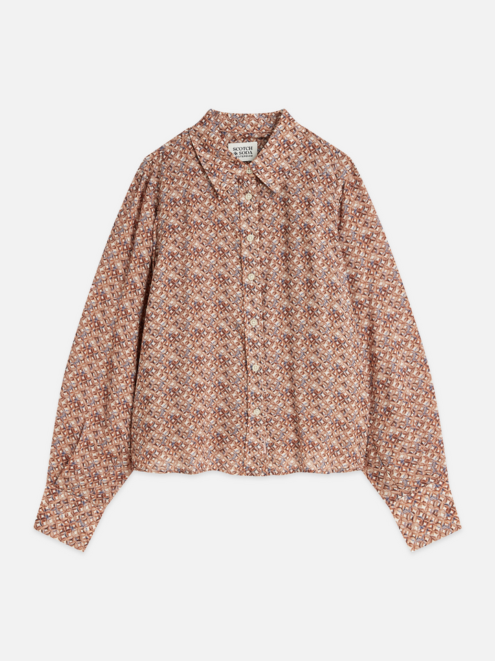Printed relaxed-fit shirt