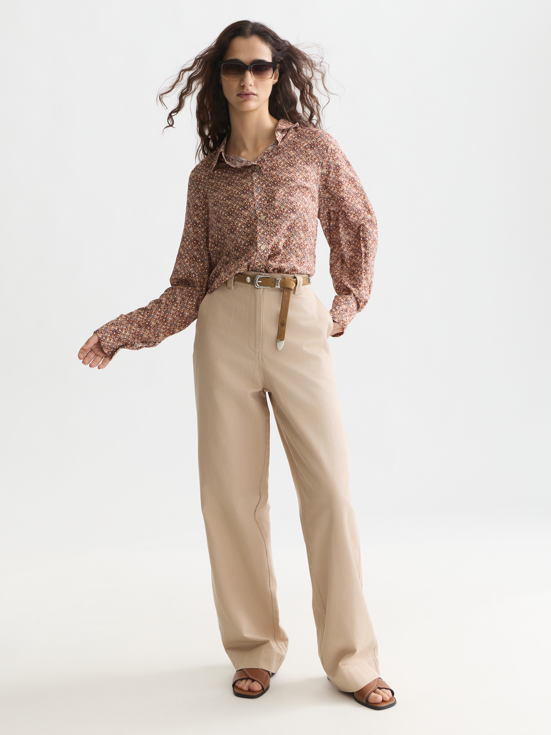 Printed relaxed-fit shirt