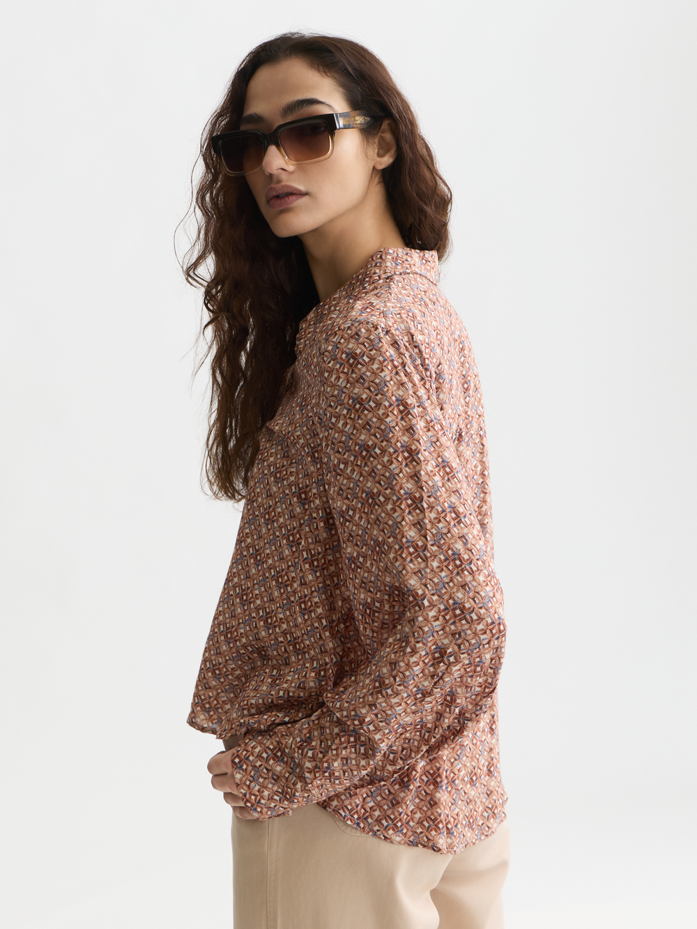 Printed relaxed-fit shirt