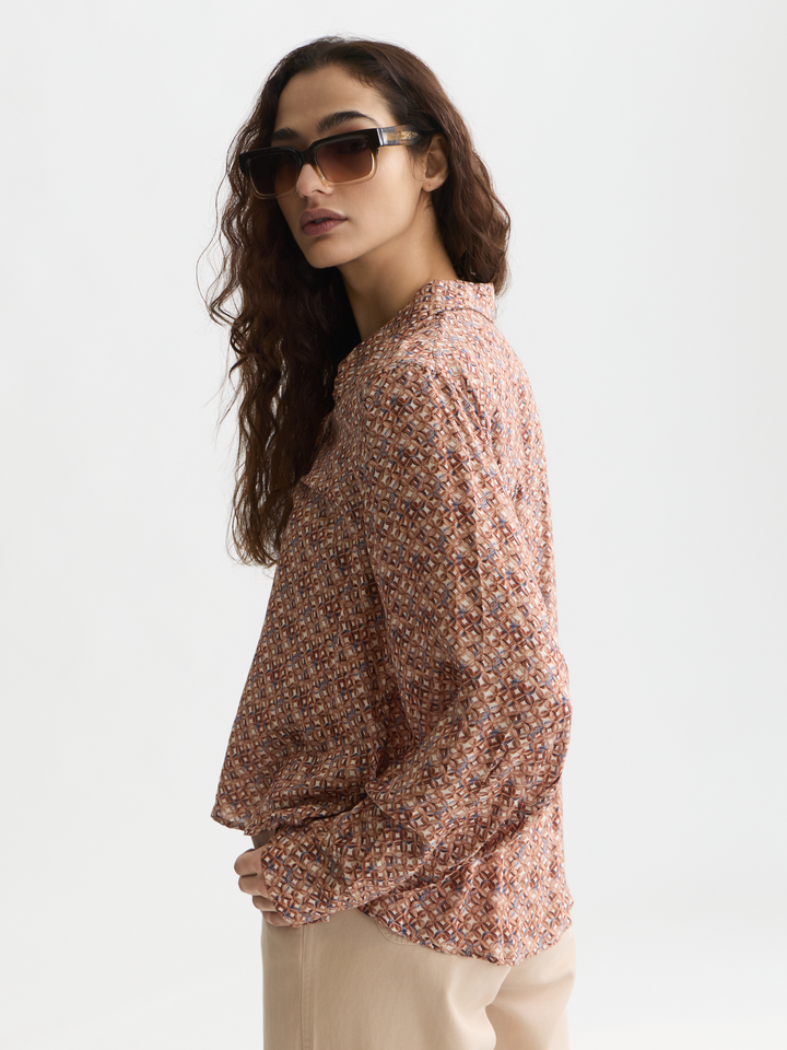 Printed relaxed-fit shirt