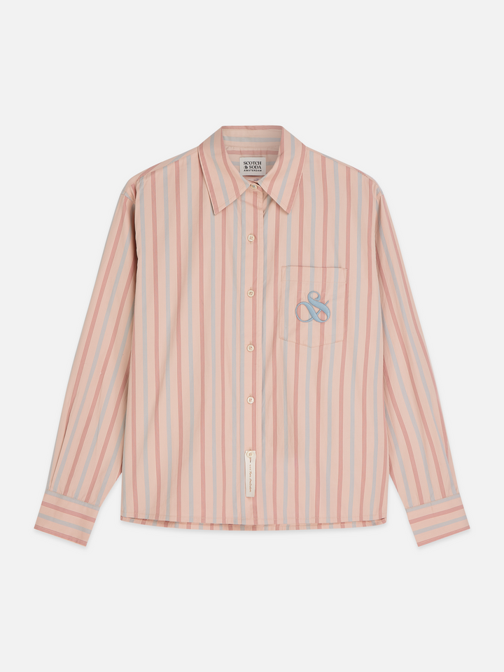 Striped relaxed-fit shirt