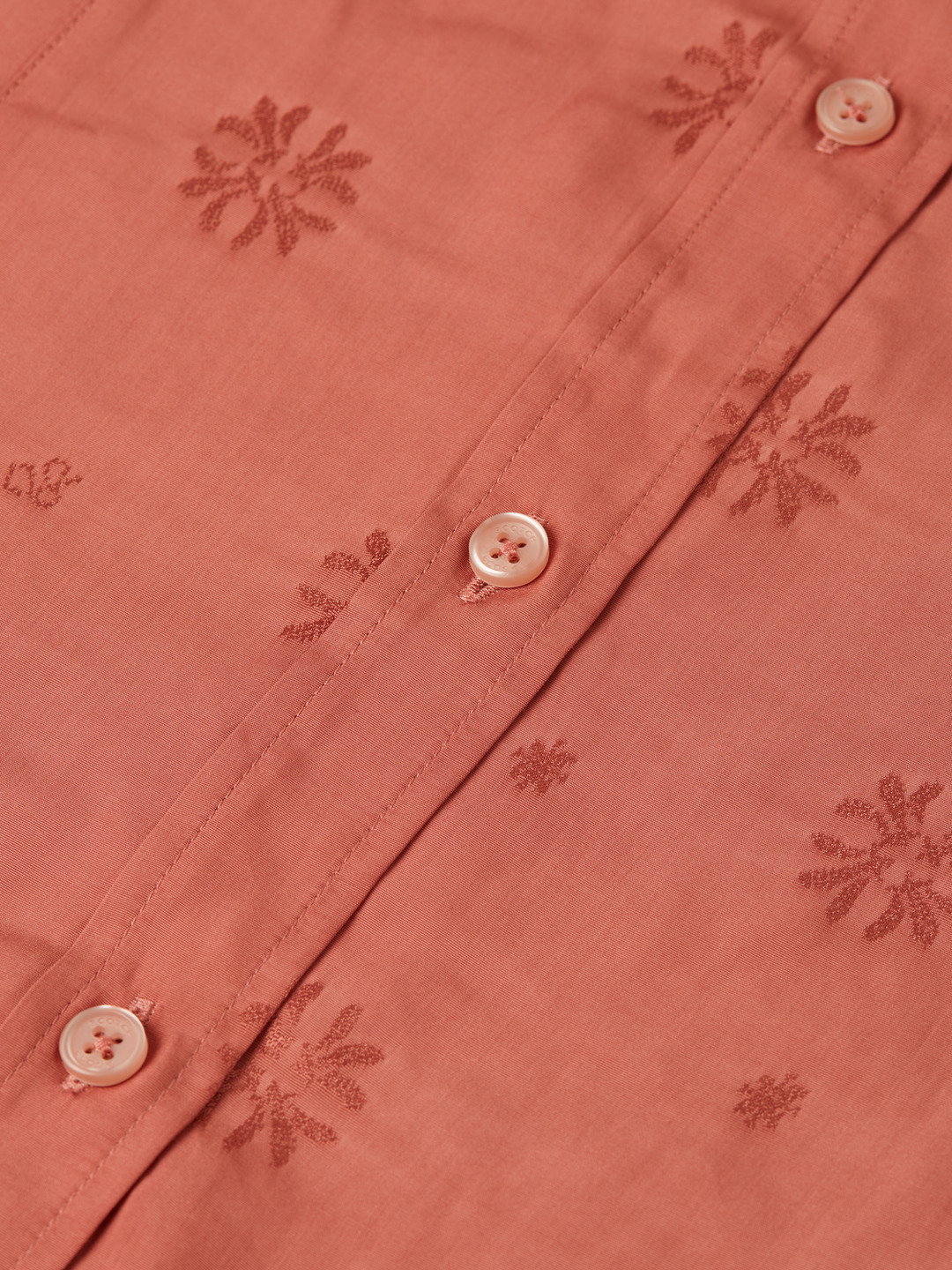 Jacquard tailored-fit shirt