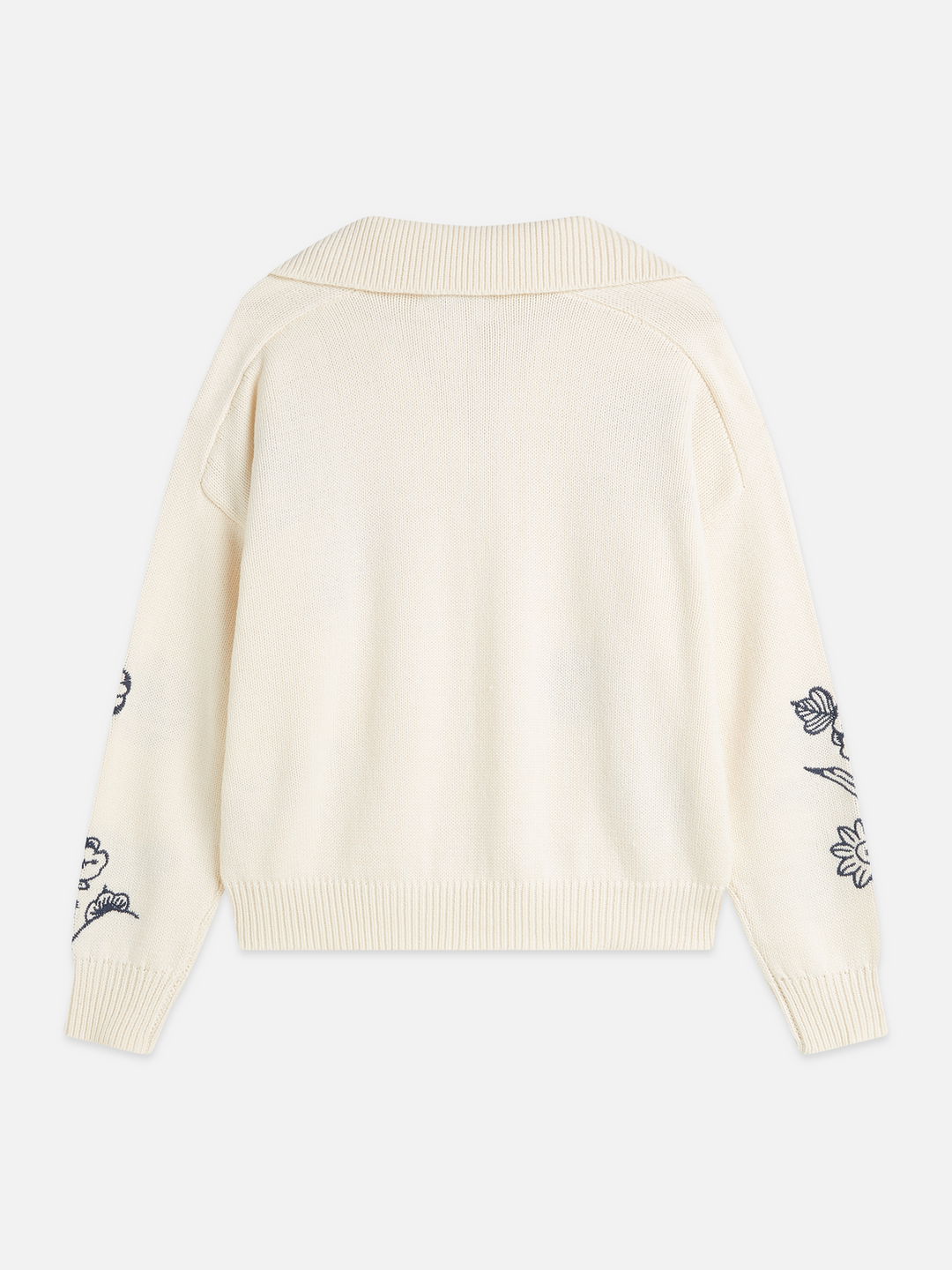 Embroidered oversized-fit pullover