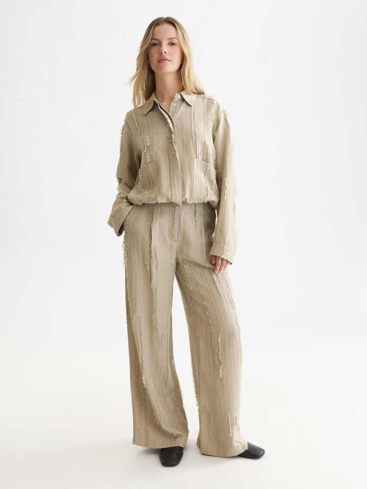 Fil coupé utility shirt