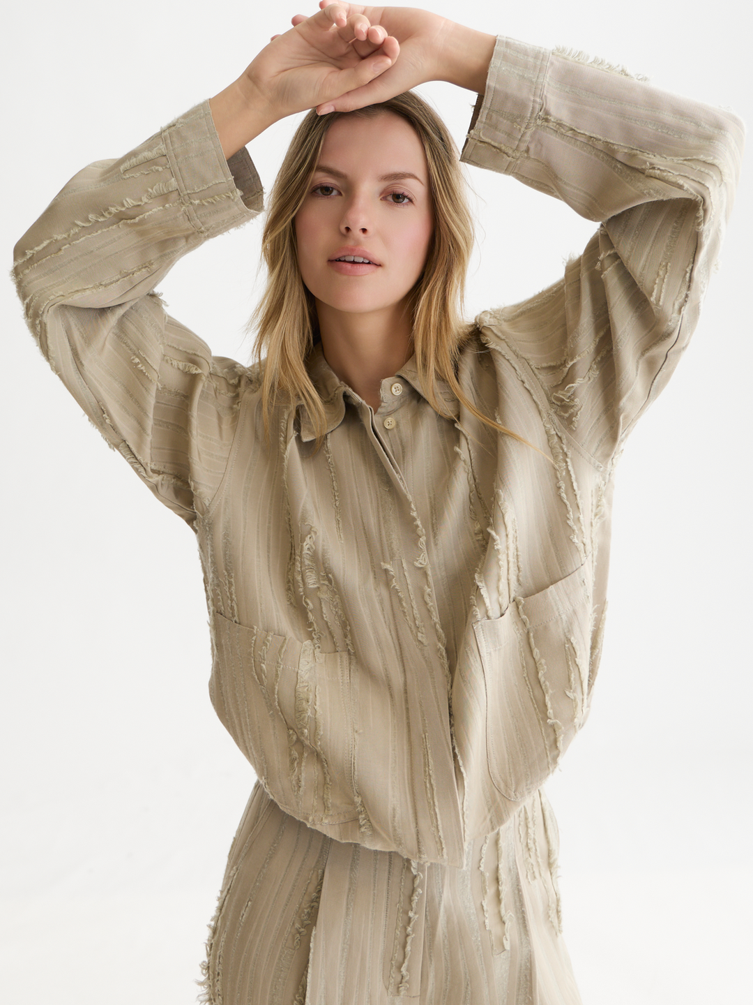 Fil coupé utility shirt