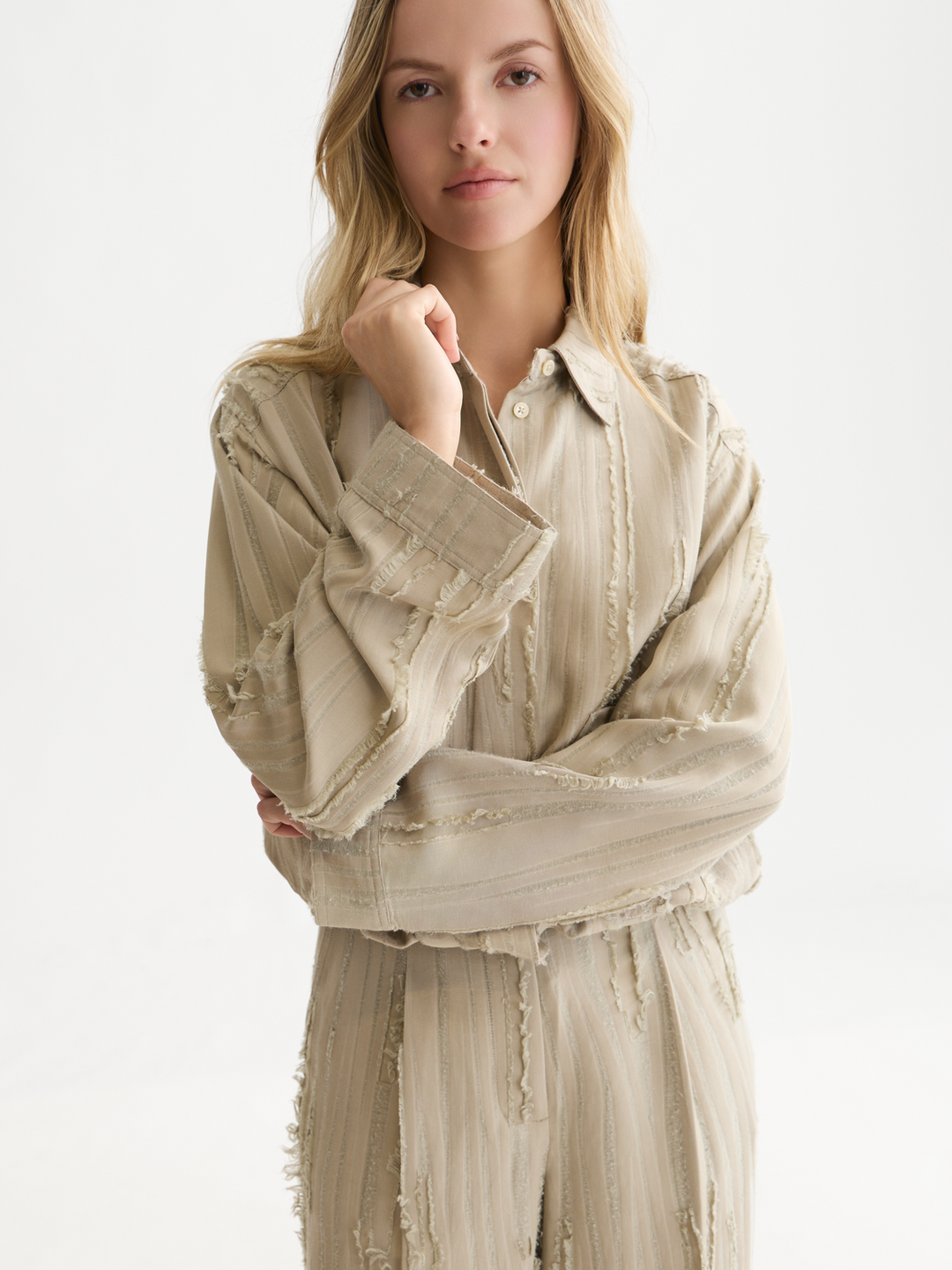 Fil coupé utility shirt