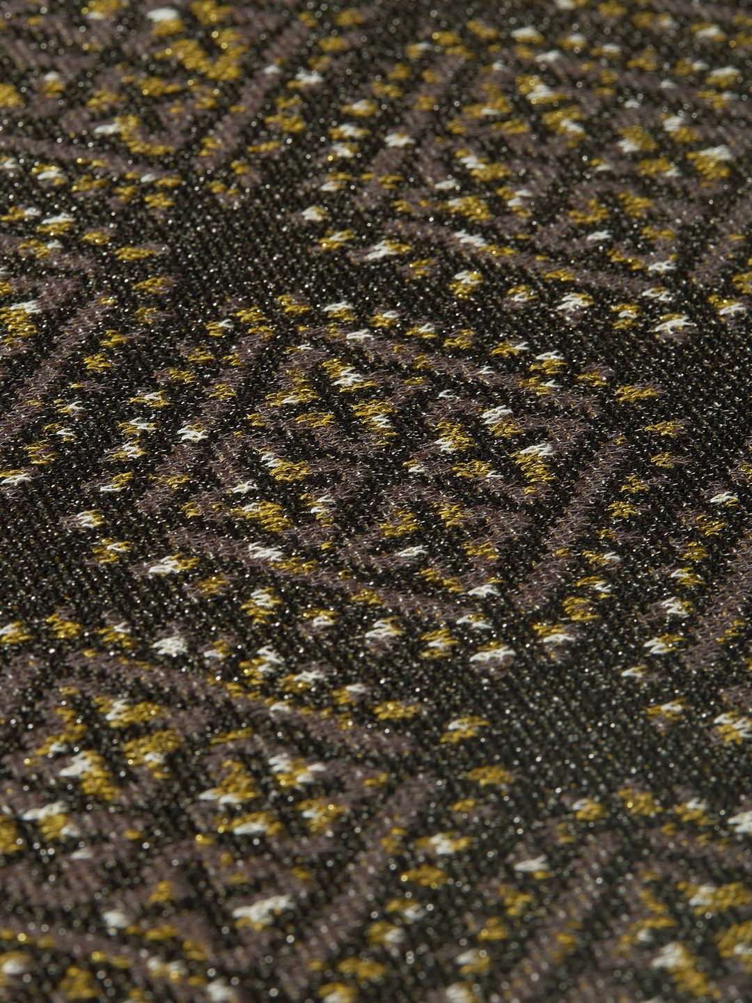 Jacquard short-sleeved pullover