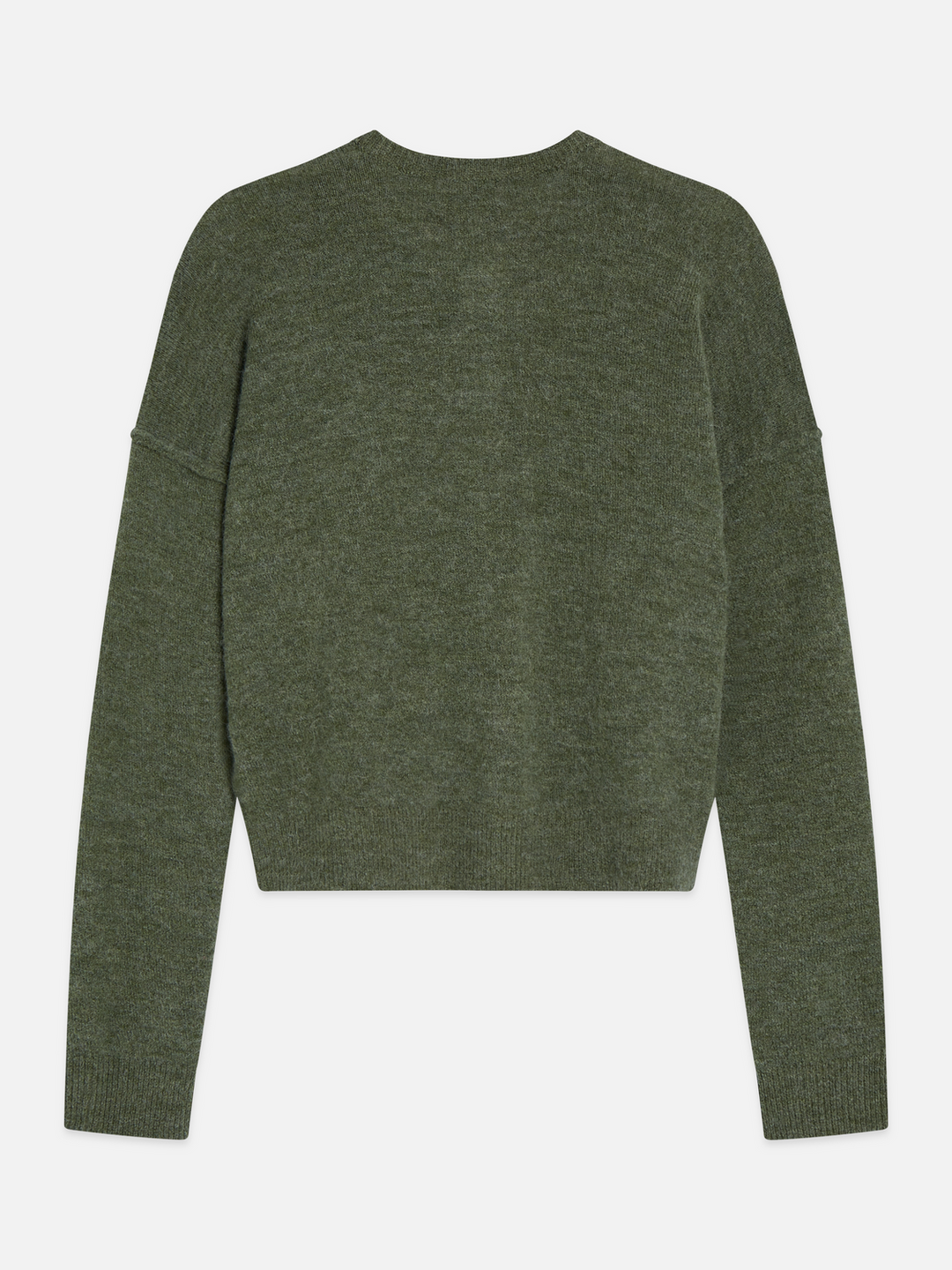 Fuzzy relaxed-fit cardigan