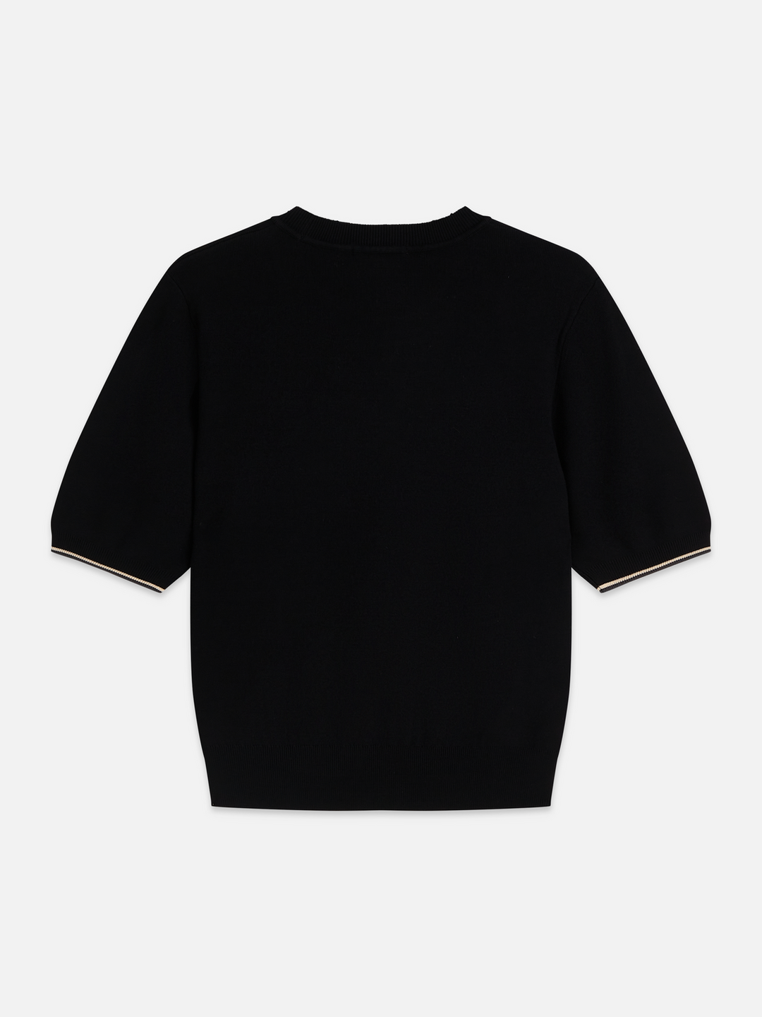 Compact short-sleeved pullover