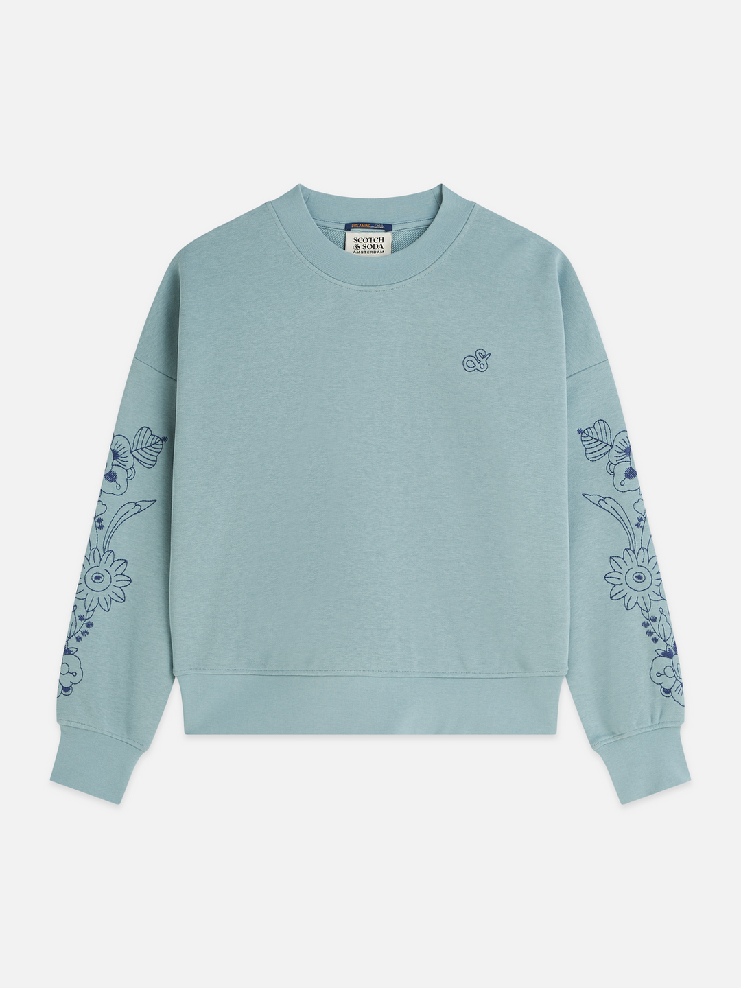 Embroidered relaxed-fit sweatshirt