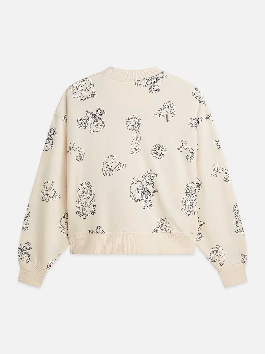 Embroidered seasonal fit sweatshirt