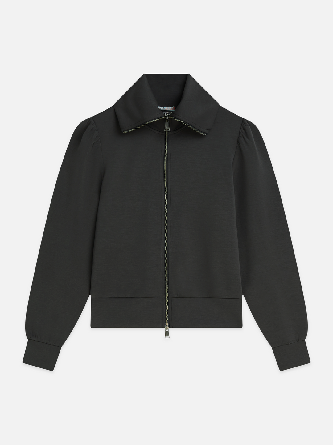 Zipped modal cardigan