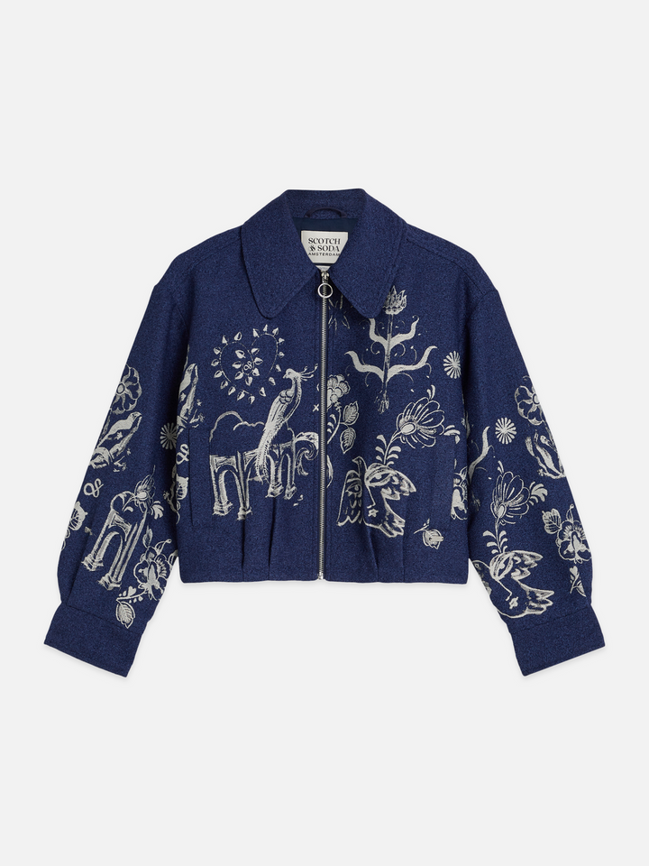 Jacquard jacket
