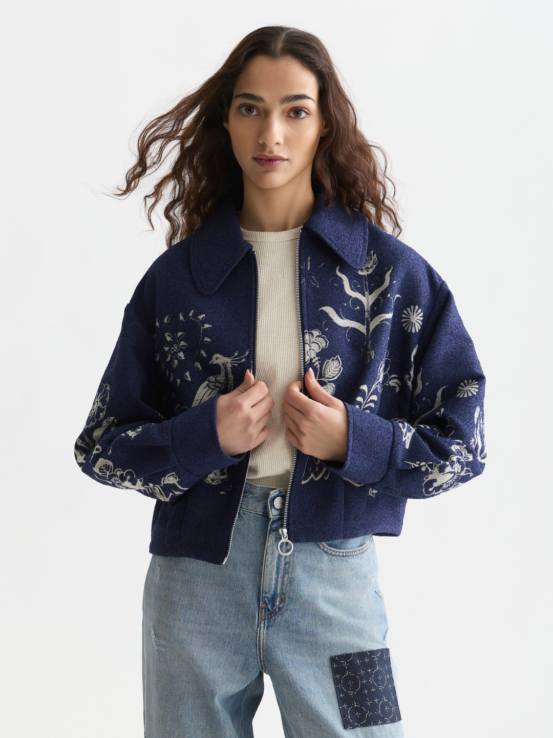 Jacquard jacket