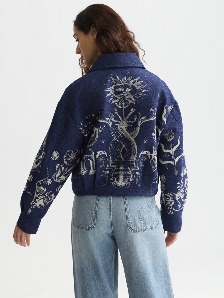 Jacquard jacket