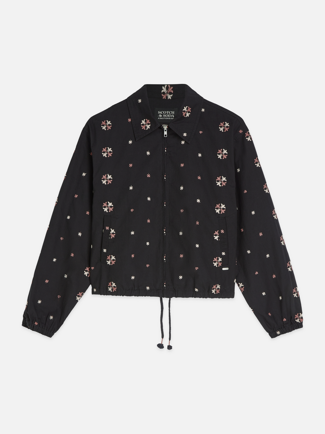 Embroidered cotton jacket