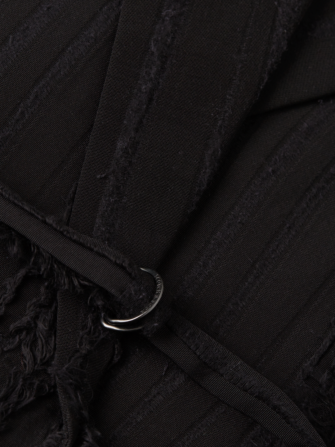 Belted double breasted blazer