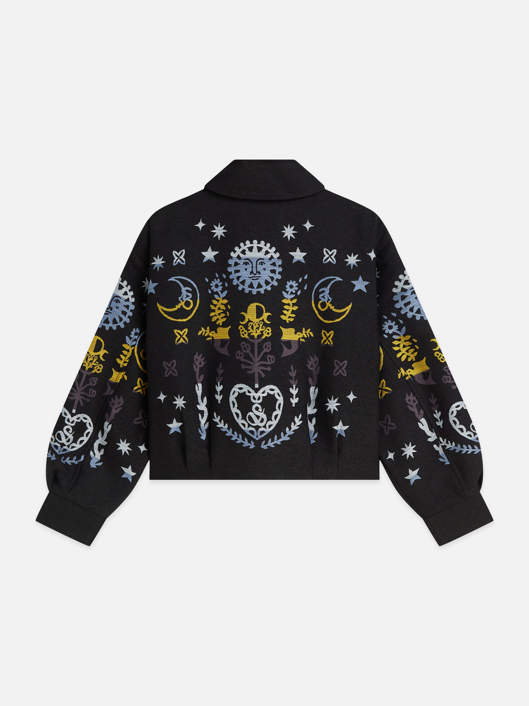 Jacquard short jacket