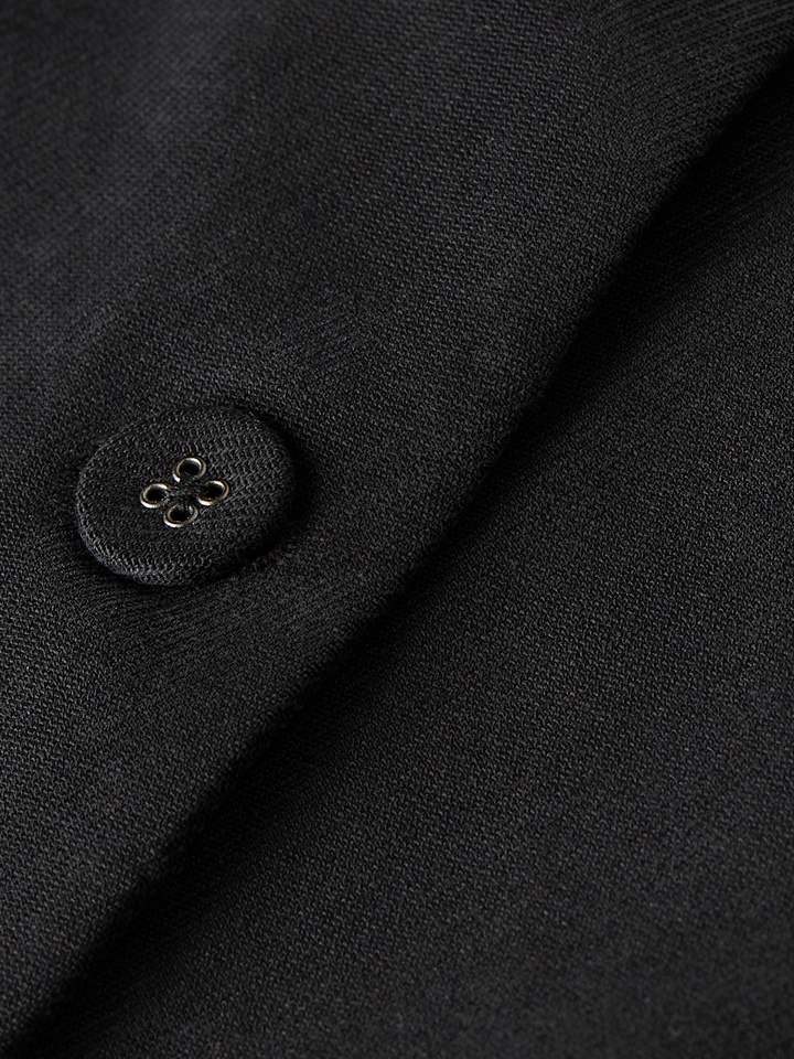 Gabardine fitted blazer