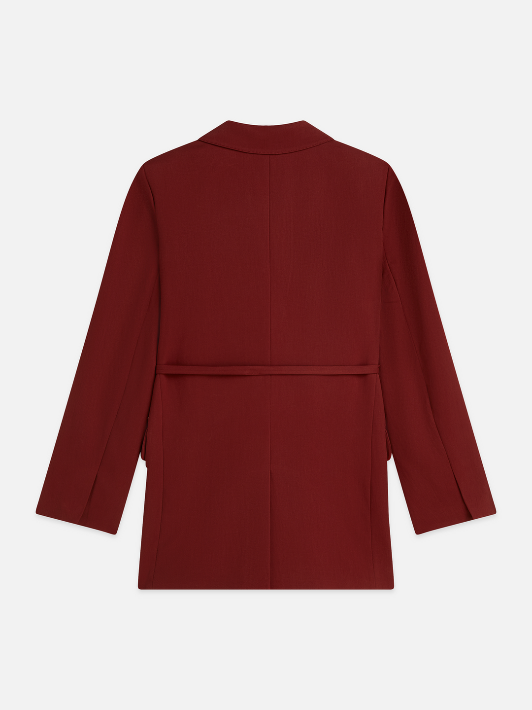 Lyocell blend double breasted blazer
