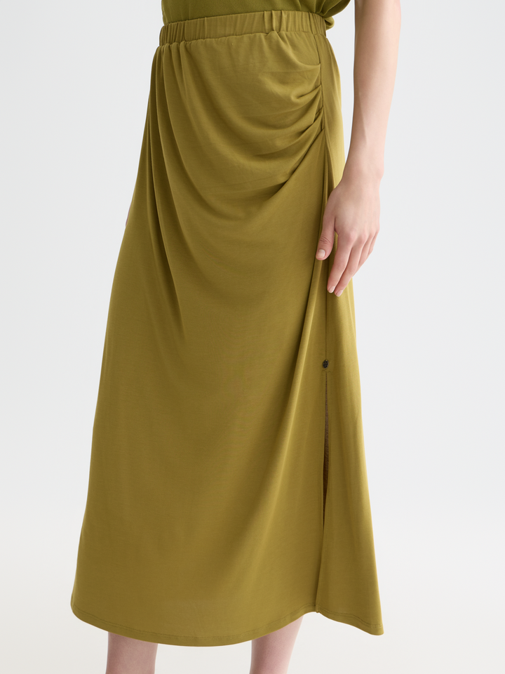 Drapey Modal Skirt