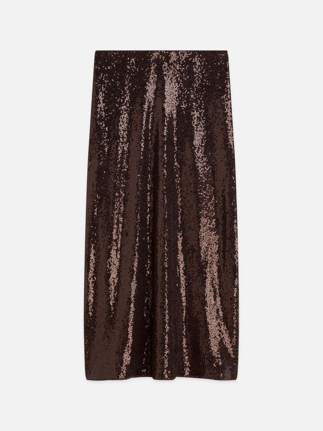 Sequins ankle length skirt