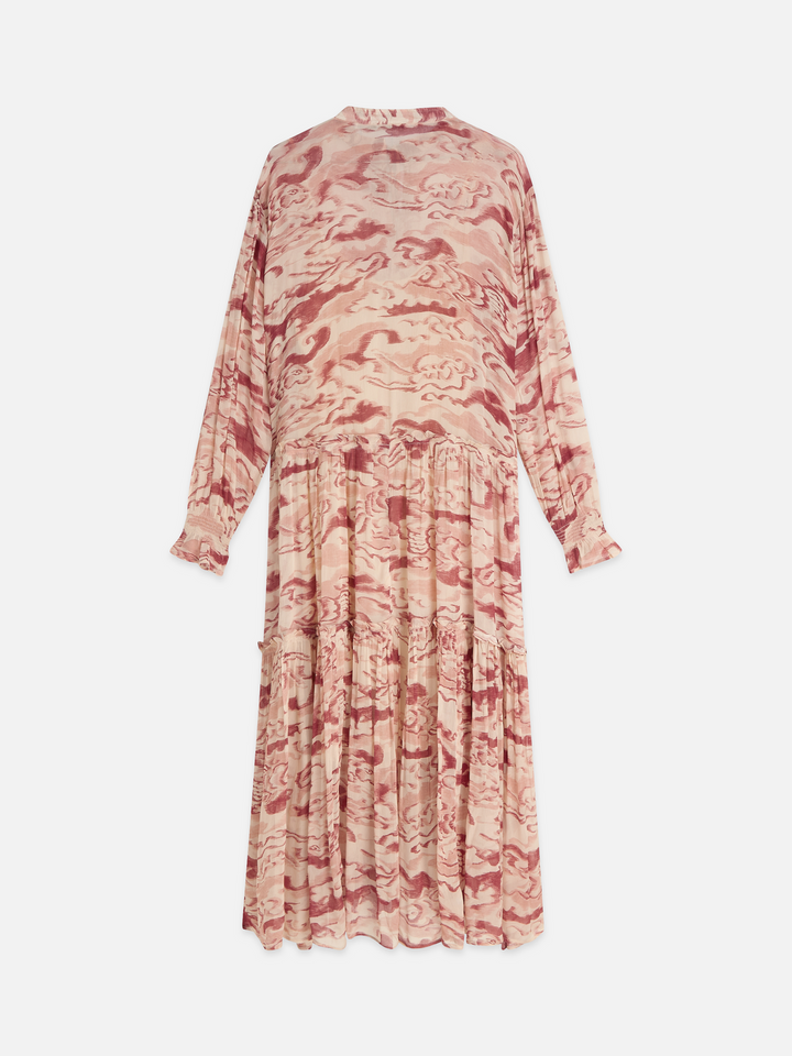 Printed maxi dress