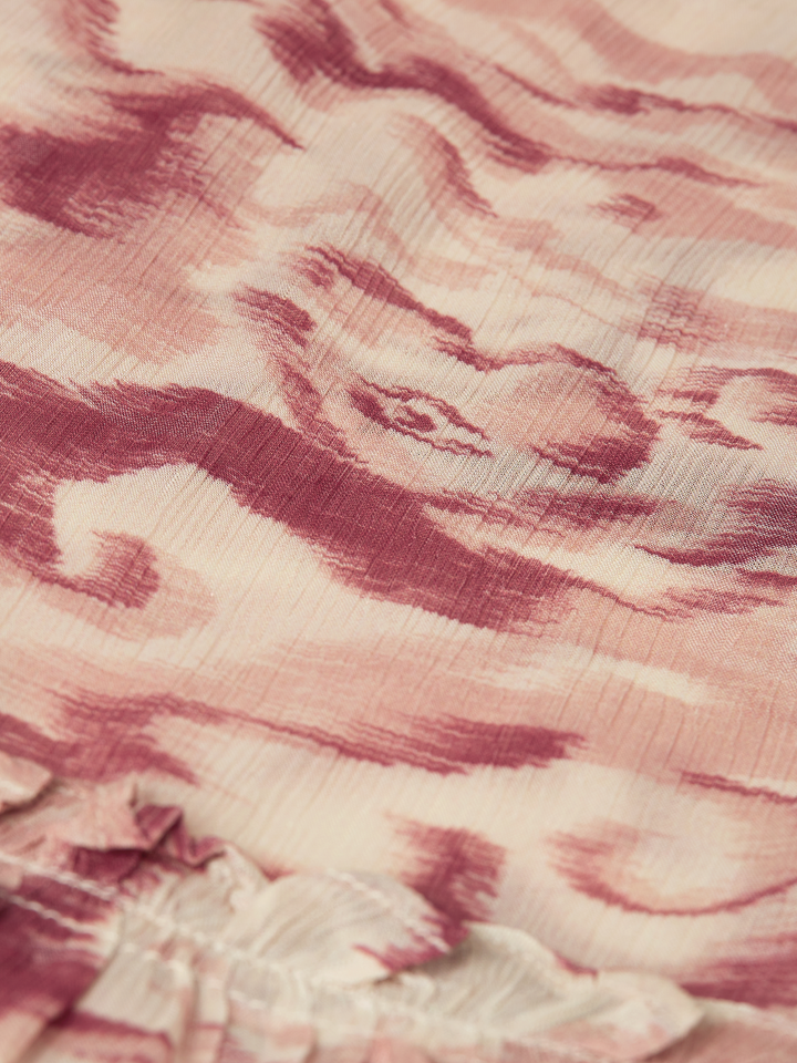Printed maxi dress